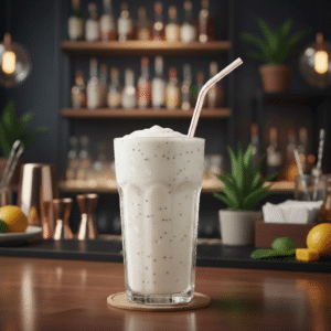 Jugo en Leche Guanábana