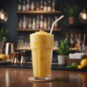Jugo en Leche Mango
