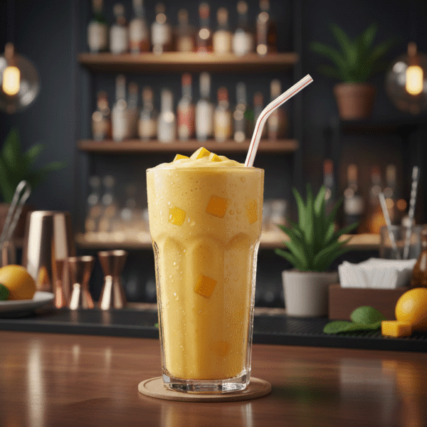 Jugo en Leche Mango