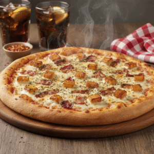 Pizza Maduros / Tocineta